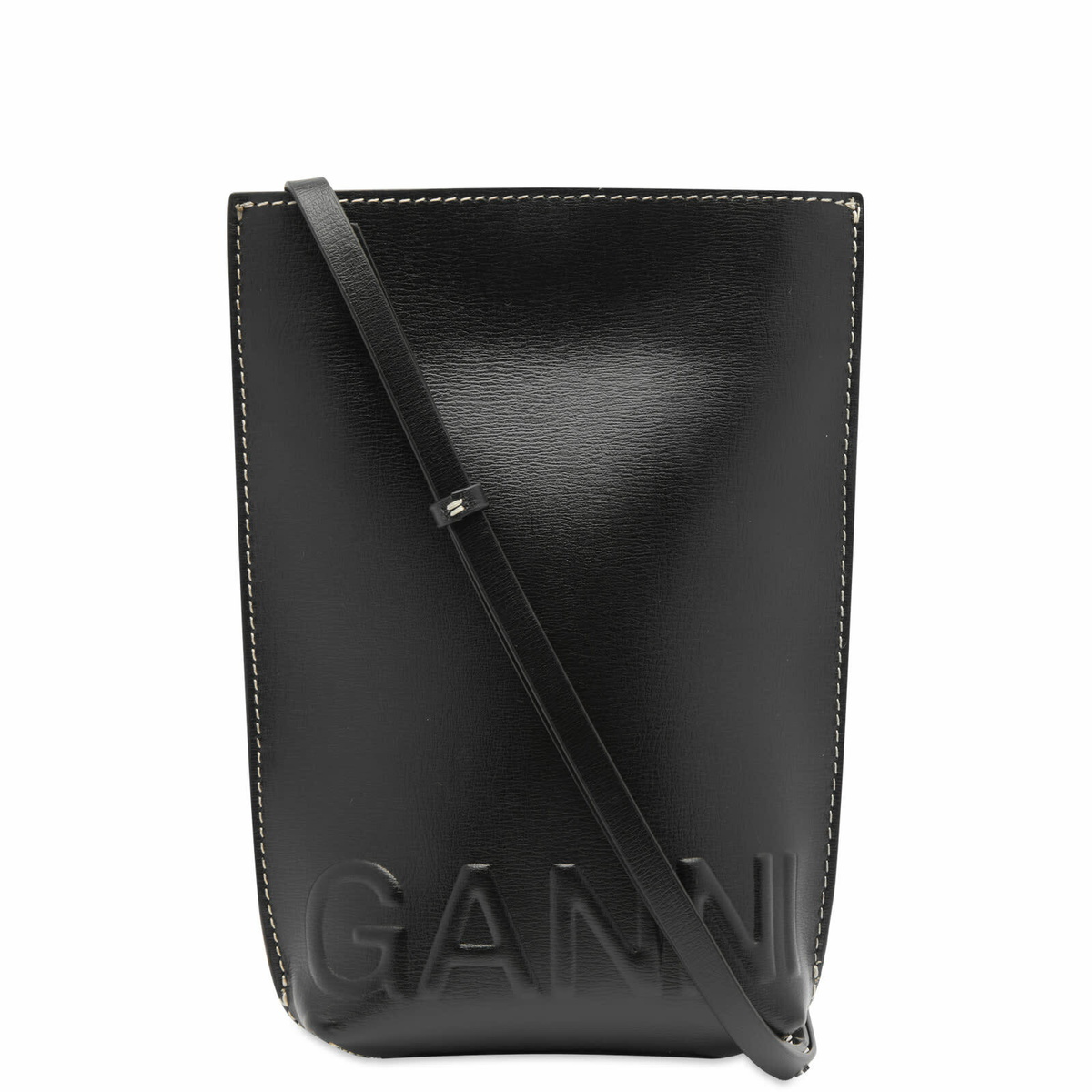 GANNI Women's Small Cross Body Bag in Black GANNI