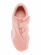 Puma mostro Pink Low Top Sneakers With Embossed Logo On Side And Heel In Mesh Unisex