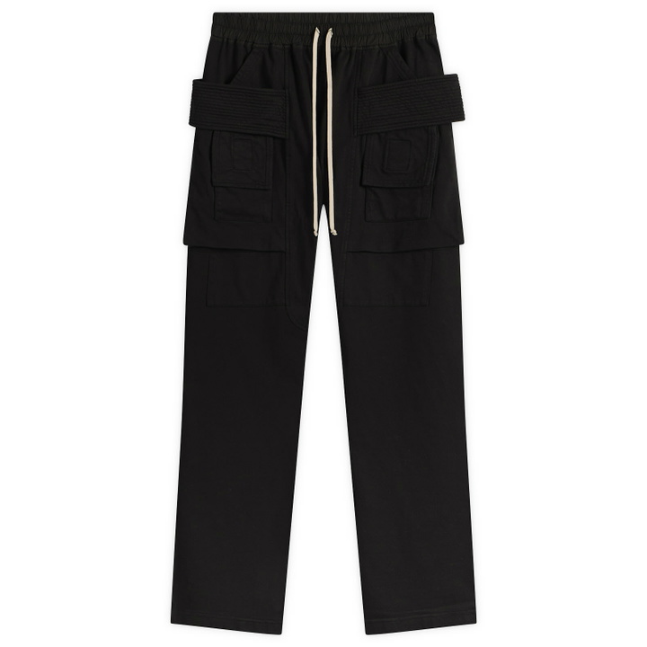 Photo: Rick Owens DRKSHDW Men's Creatch Cargo Trousers in Black
