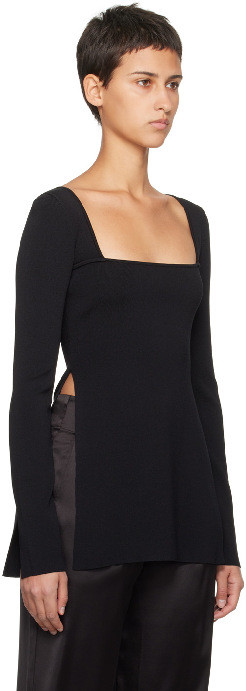 SIMONMILLER Black Zo Zo Long Sleeve T-Shirt