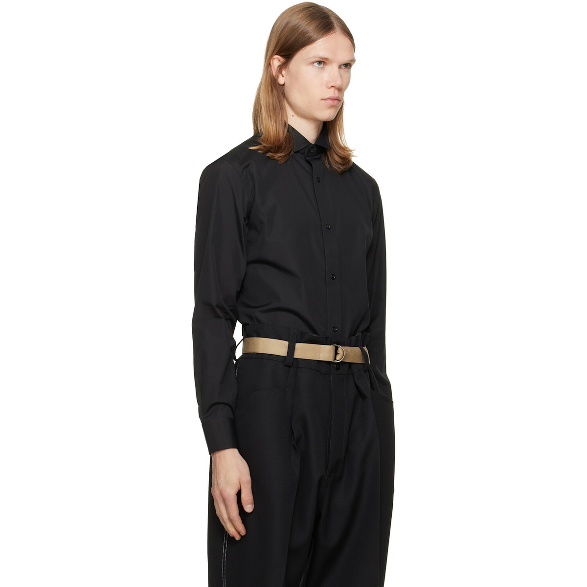 Maison Margiela Black Cotton Shirt