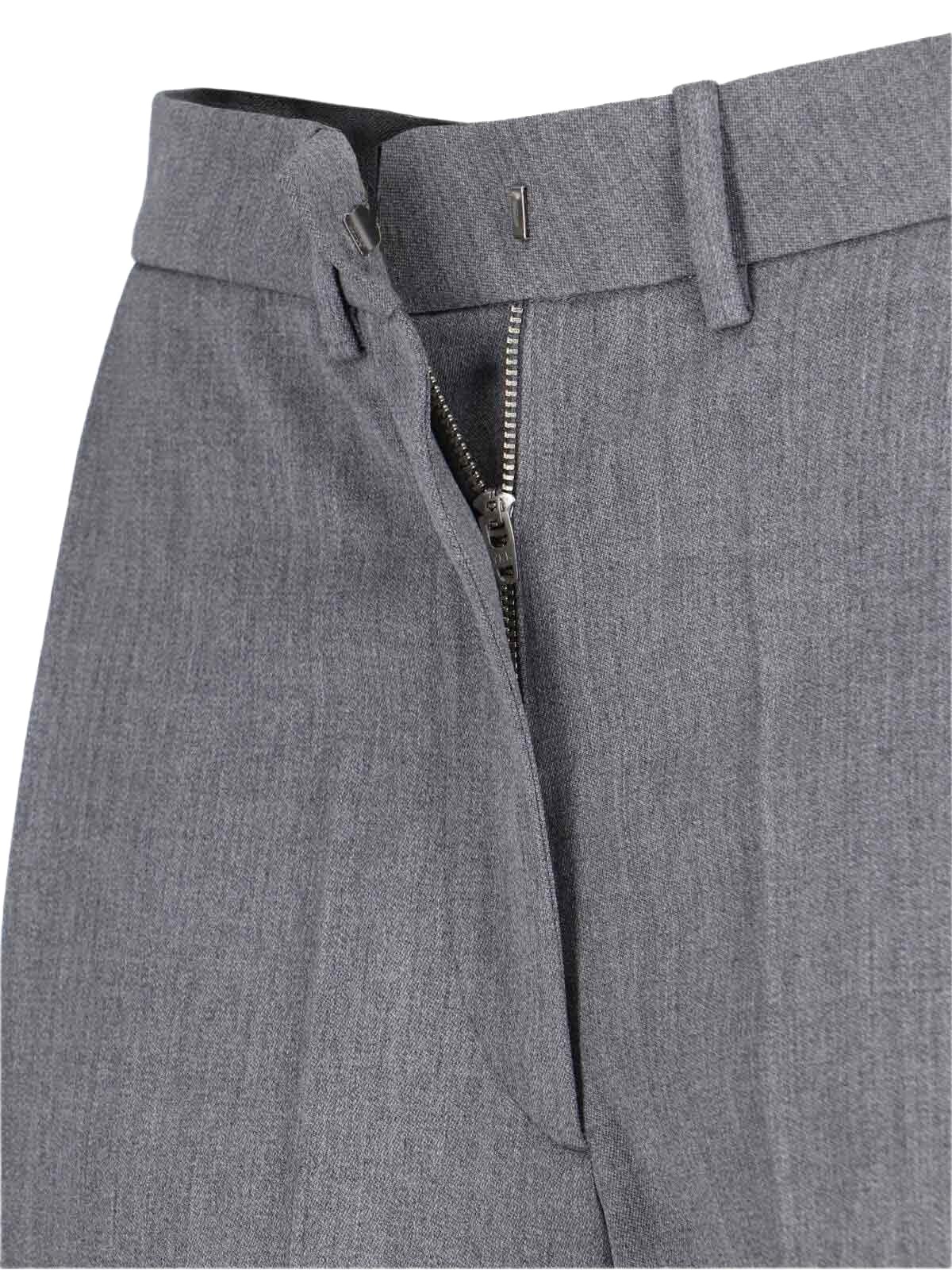 Low Classic Wool Blend Shorts