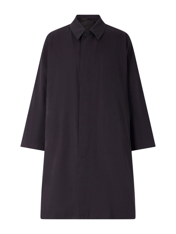 Photo: Kaptain Sunshine - Walker Cotton-Gabardine Coat - Blue