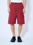 Bottega Veneta Light Cotton Twill Shorts