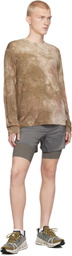 Satisfy Gray CoffeeThermal 8 Shorts