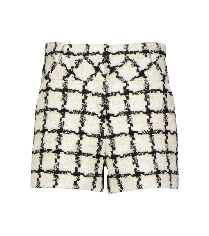 Photo: Diane von Furstenberg - Gramercy high-rise bouclé shorts