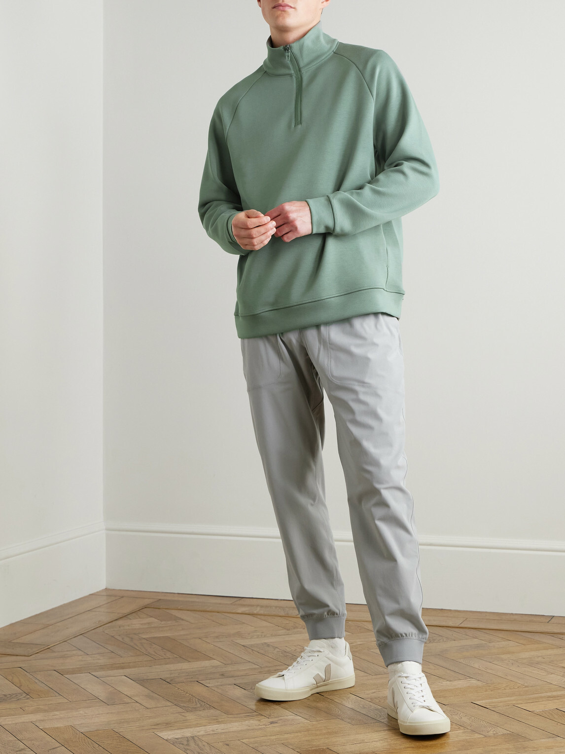 Lululemon - ABC Tapered Warpstreme™ Drawstring Trousers - Gray