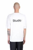 Études T-shirt In White Cotton