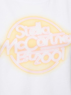 STELLA MCCARTNEY Logo Cotton Jersey Shorts Sleeve T-shirt