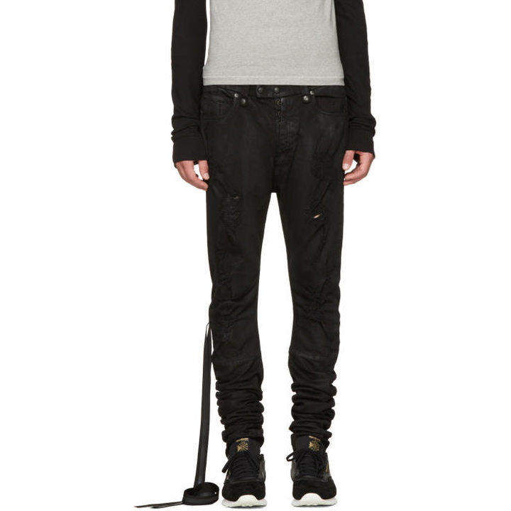Photo: Unravel Black Distorted Jeans 