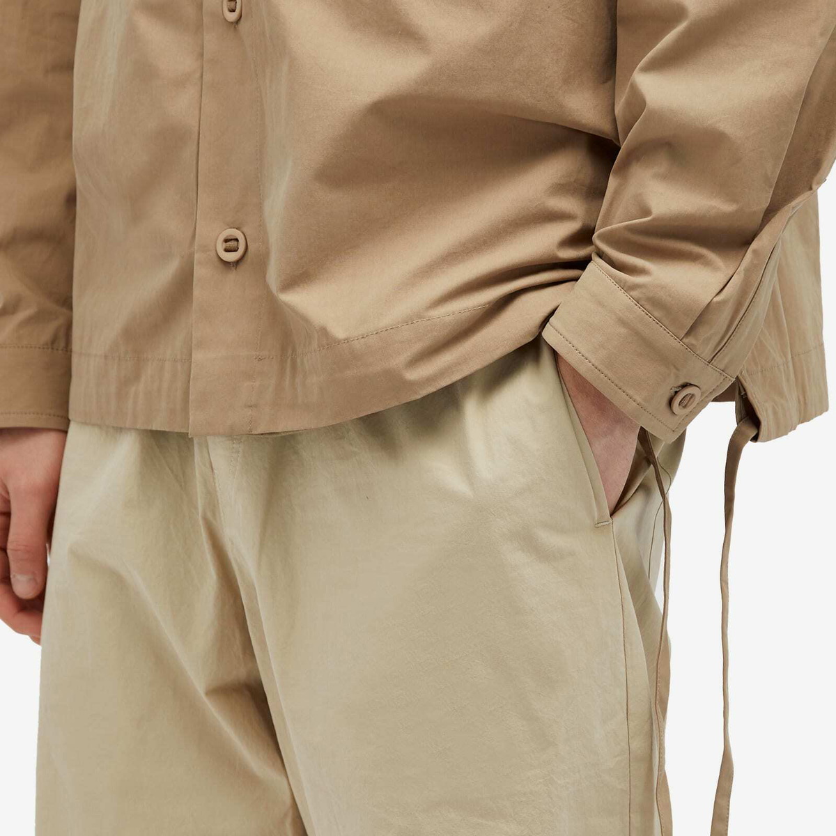 Satta Men's Slack Pants in Ecru
