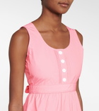 Plan C - Technical faille midi dress