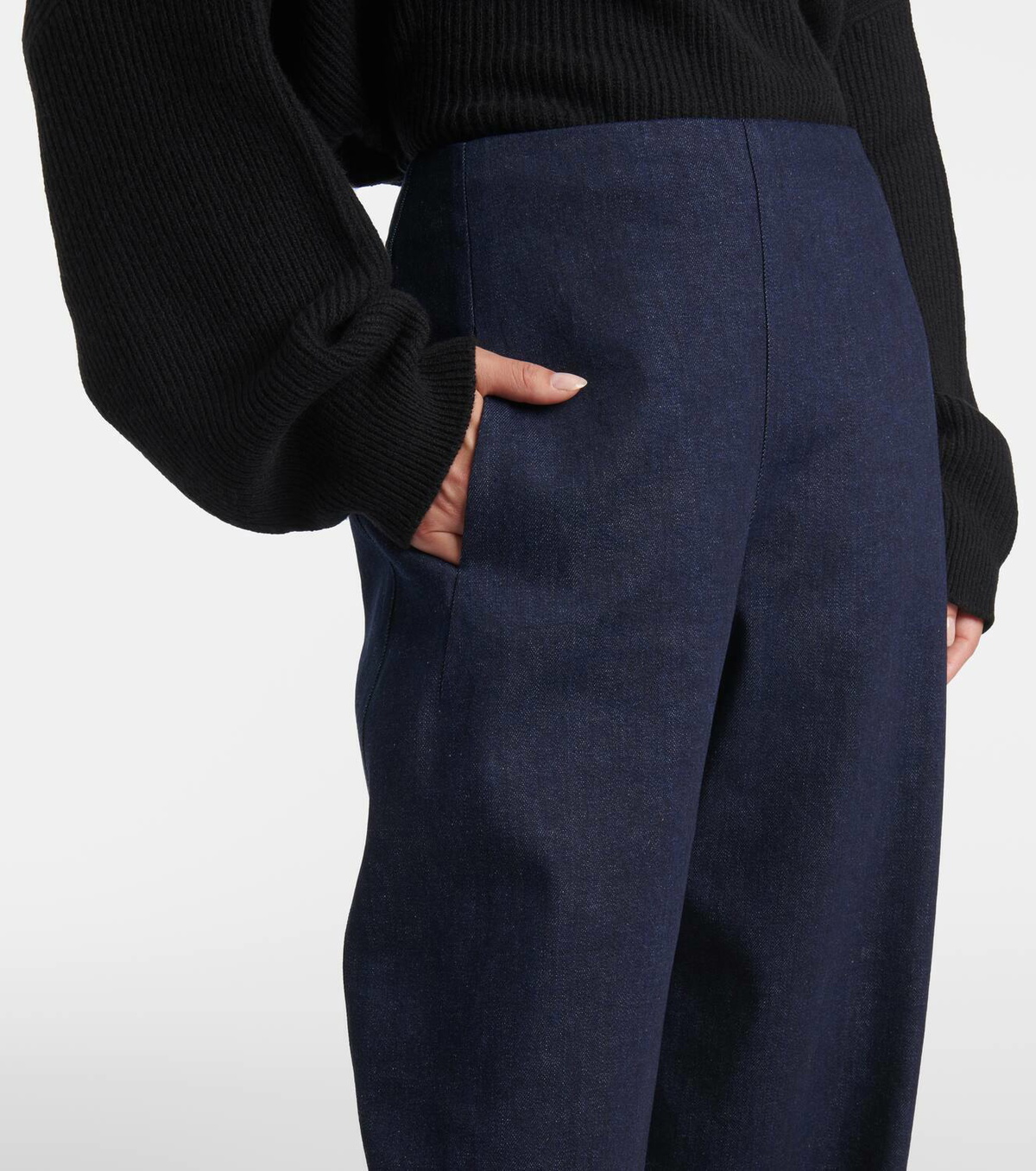Fforme Jagger denim straight pants