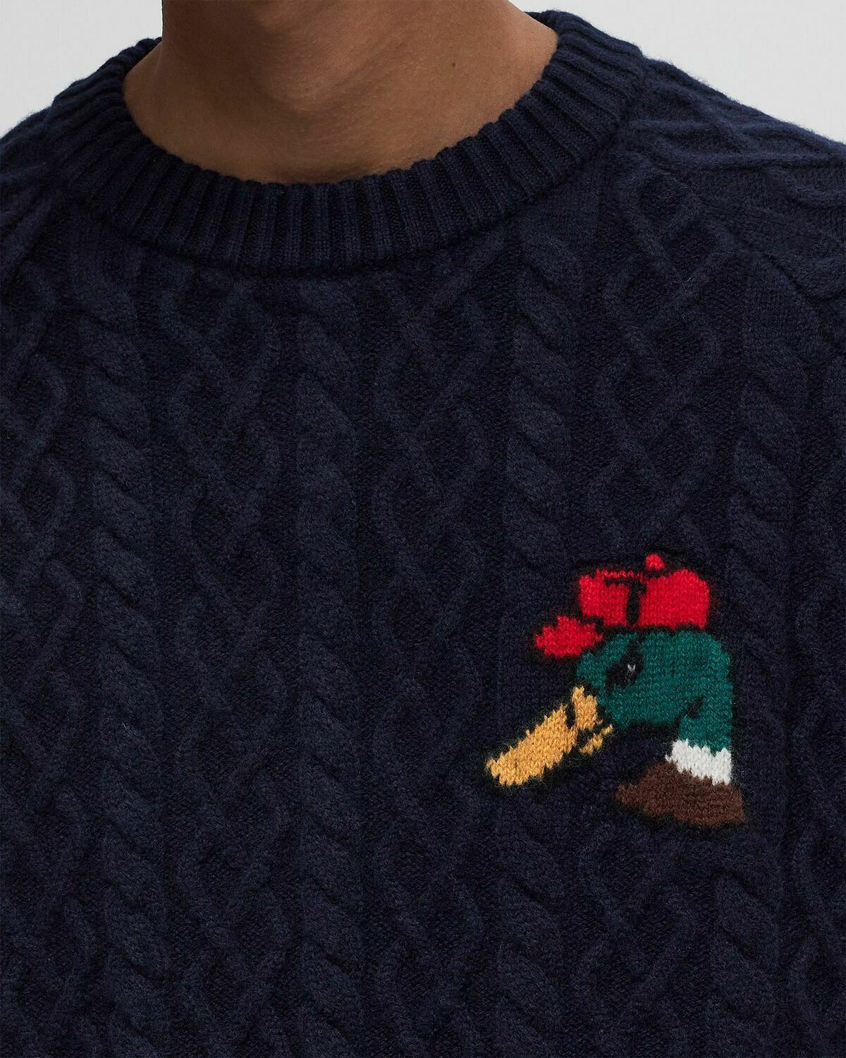 Edmmond Studios 10 YEARS SWEATER Blue Mens Pullover