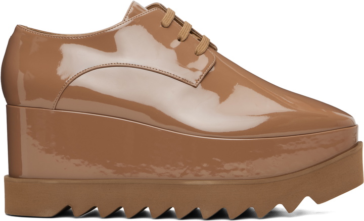 Photo: Stella McCartney Black Limited Edition Elyse Monochrome Platform Derbys