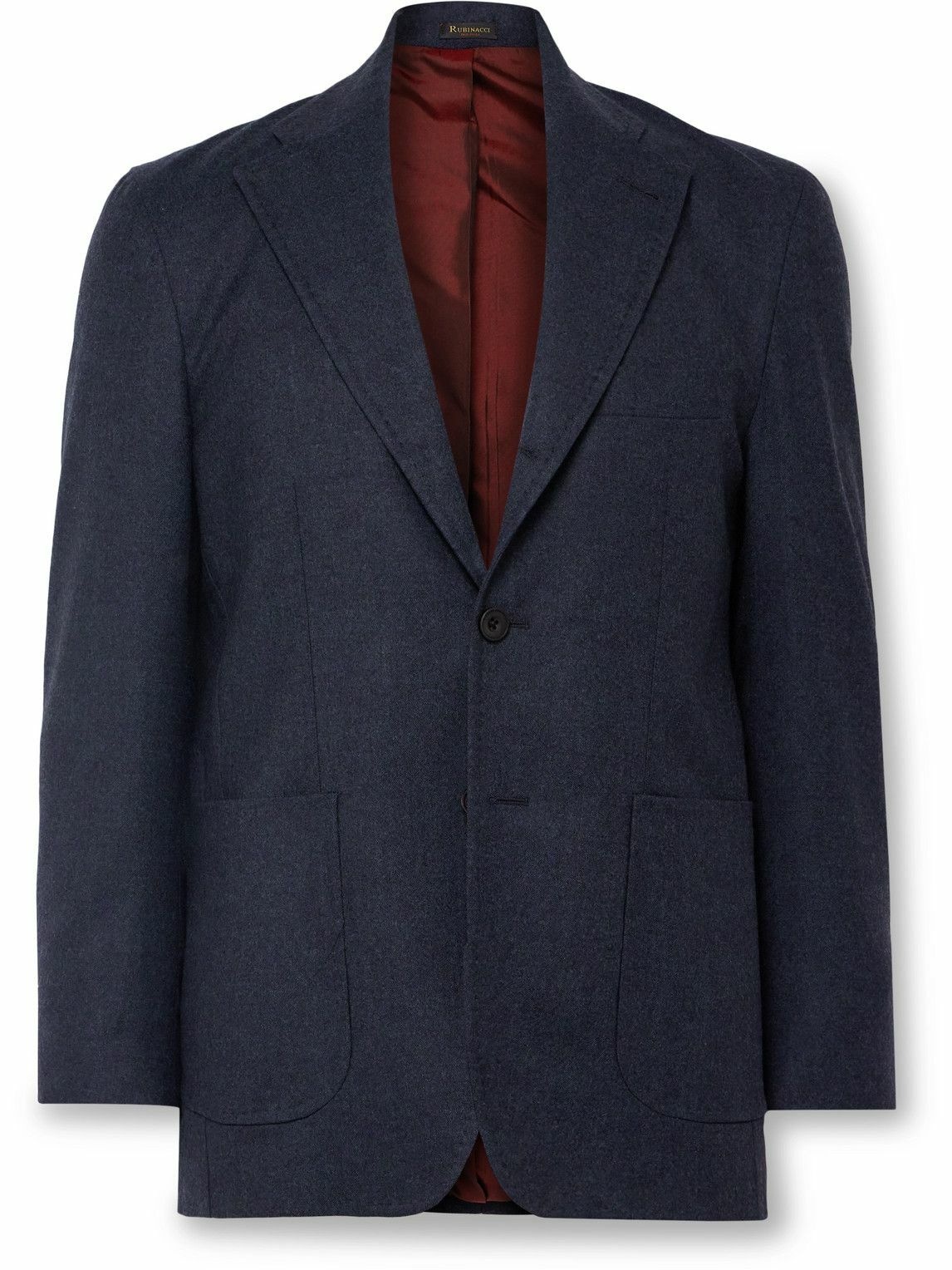 Photo: Rubinacci - Wool-Flannel Suit Jacket - Blue