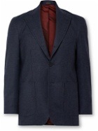 Rubinacci - Wool-Flannel Suit Jacket - Blue