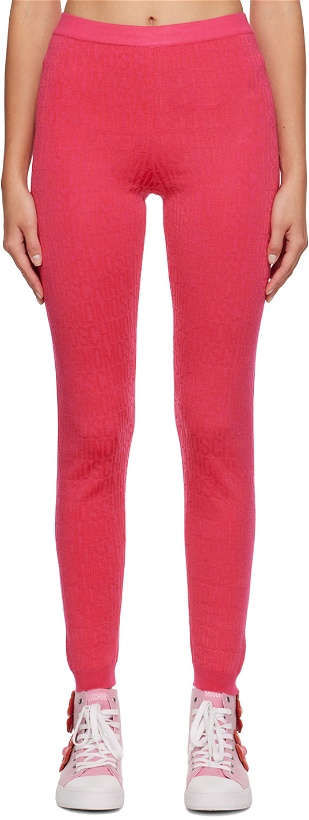 Photo: Moschino Pink All Over Leggings