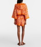 Zimmermann Solstice cotton terry shorts