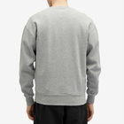 Aries Men's J'Adoro Ransom Crew Sweatshirt in Grey Marl