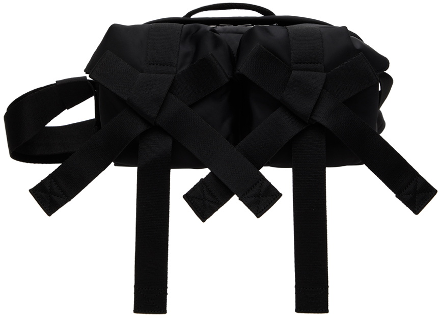 Simone Rocha Black Classic Bow Crossbody Bag Simone Rocha
