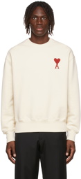 AMI Alexandre Mattiussi SSENSE Exclusive Oversize Ami de Cœur Sweatshirt