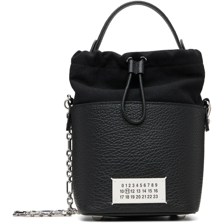 Photo: Maison Margiela Black 5AC Bucket Small Bag