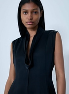 Jil Sander V-Neck Midi Dress