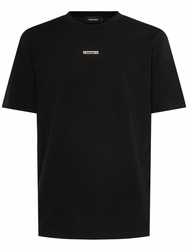 Photo: DSQUARED2 Regular Fit Micro Logo T-shirt