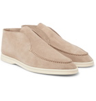 Loro Piana - Open Walk Suede Boots - Beige