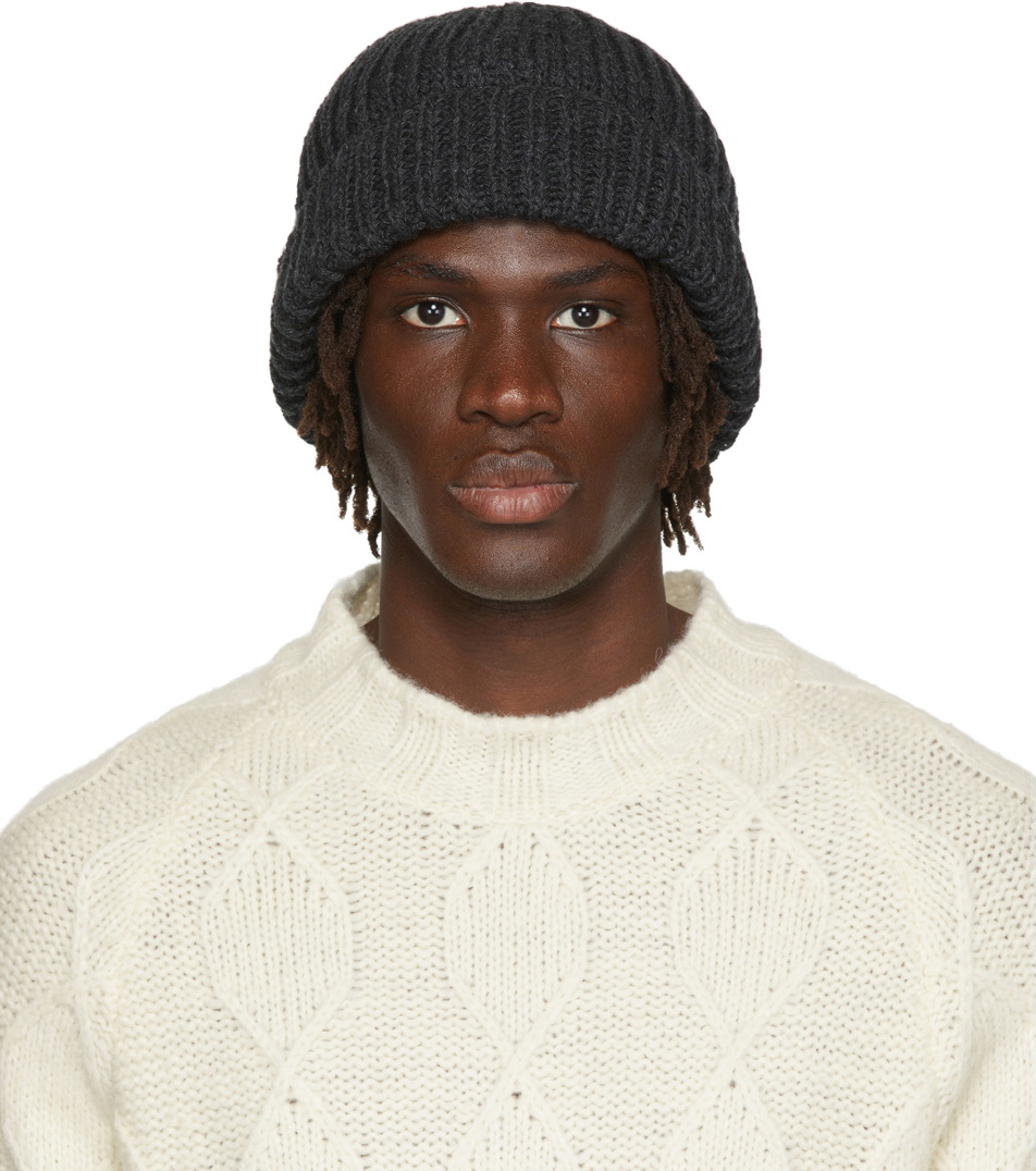 Judy Turner Grey Knit Loser Beanie