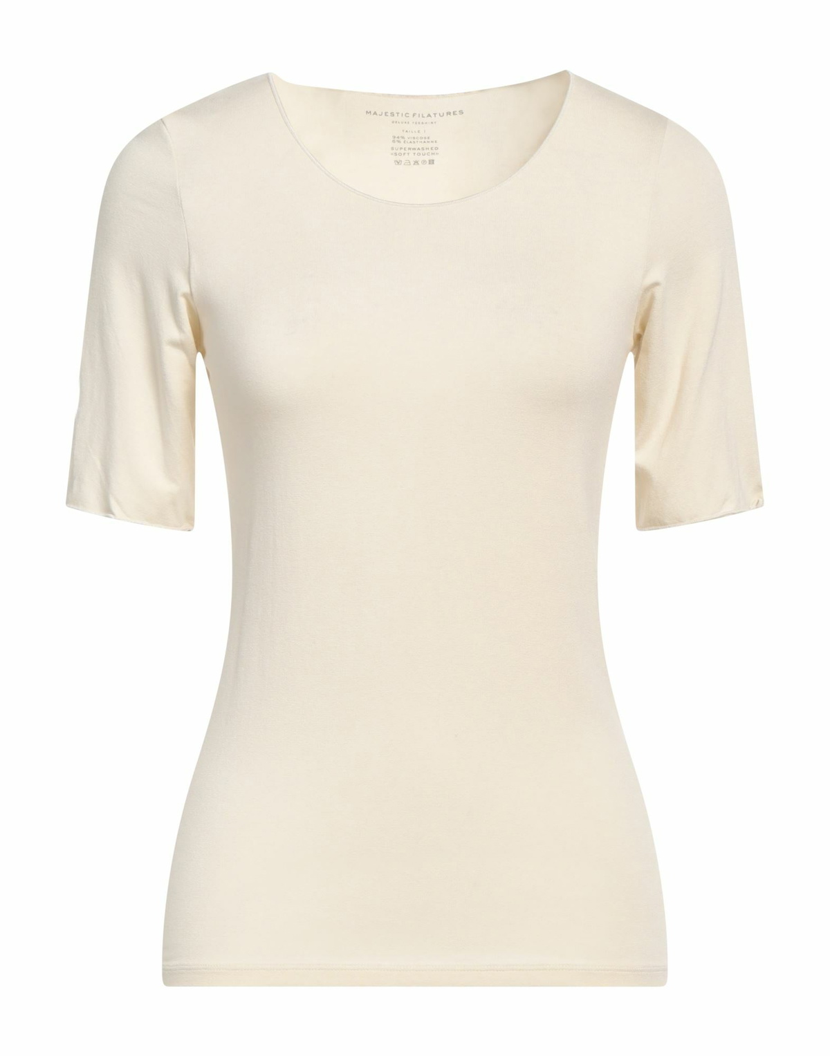 Majestic Filatures Womens T-shirt Light in Grey