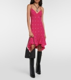 Givenchy 4G ruffle-trimmed minidress