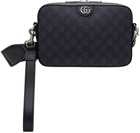 Gucci Navy Ophidia GG Bag