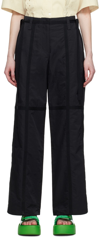 Photo: Kijun Black Taped Pants
