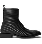 Balenciaga - Quilted Leather Boots - Black