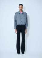 Jil Sander Cotton Poplin Cropped Shirt