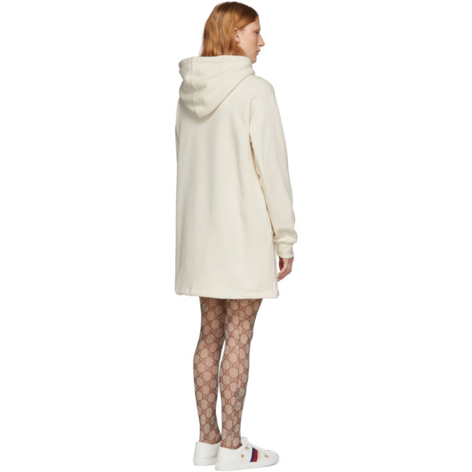 Gucci Off-White GG Apple Hoodie Dress Gucci