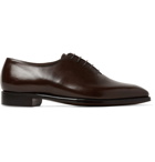 George Cleverley - Alan 3 Whole-Cut Leather Oxford Shoes - Brown