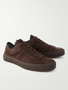 TOM FORD - Cambridge Suede Sneakers - Brown