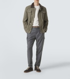 Brunello Cucinelli Logo cotton jersey T-shirt