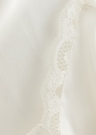 Simone PÉRÈLE Love Me Lace-trim Silk-satin Night Dress Ivory