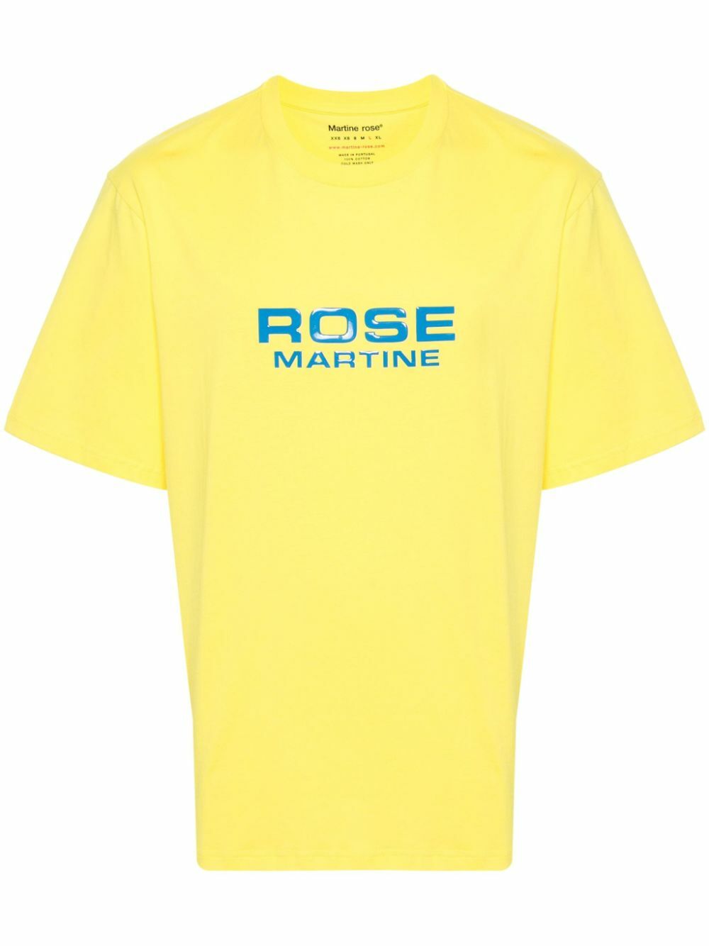 Martine Rose Logo-Print Cotton T-Shirt