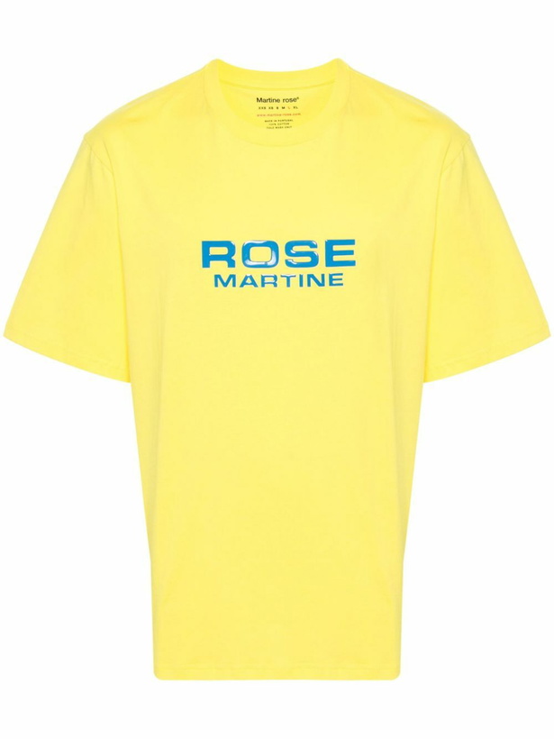 Photo: Martine Rose Logo-Print Cotton T-Shirt