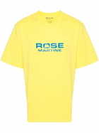 Martine Rose Logo-Print Cotton T-Shirt