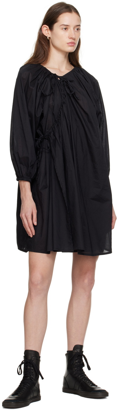 Deiji Studios Black 'The Arc' Minidress