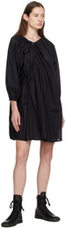 Deiji Studios Black 'The Arc' Minidress