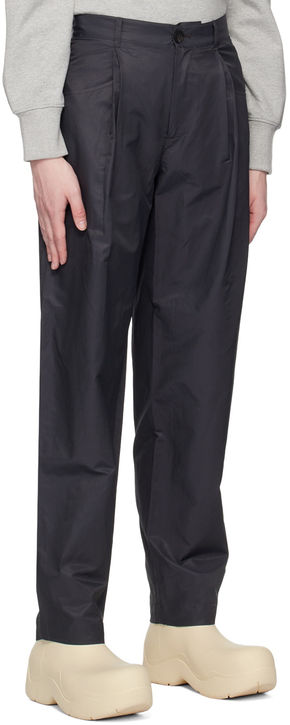 HGBB STUDIO Black Seal Trousers