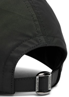 Valentino Vlogo-embroidered Shell cap Black