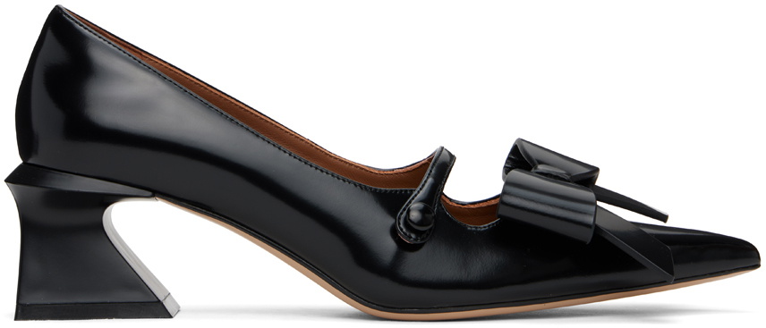 SHUSHU/TONG Black Bow Heels Shushu/Tong